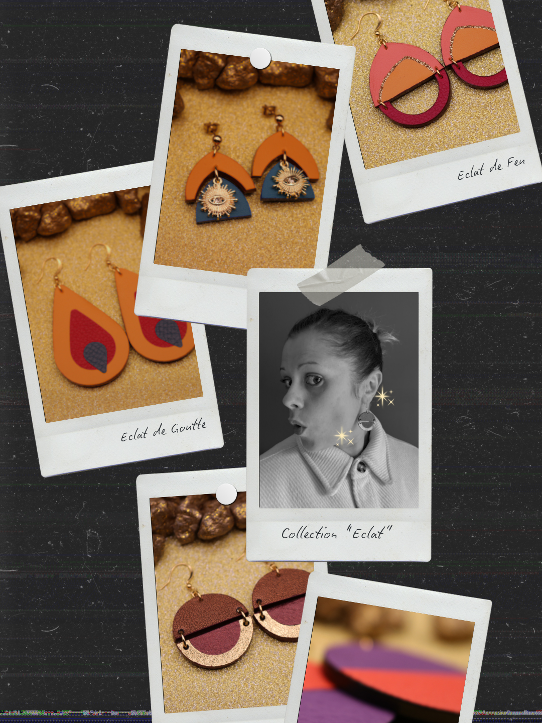 Collection Boucle d’Oreille “Eclat” Boucles d'Oreille